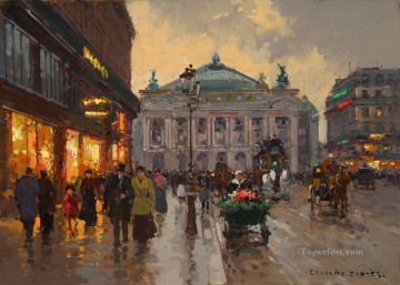 EC avenue de l opera Parisian Oil Paintings